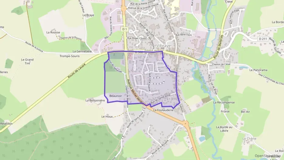 Maison 58 m² trois pièces à vendre à Vibraye