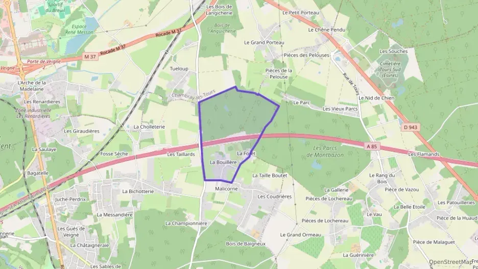 Maison 80 m² trois pièces à vendre à Veigné