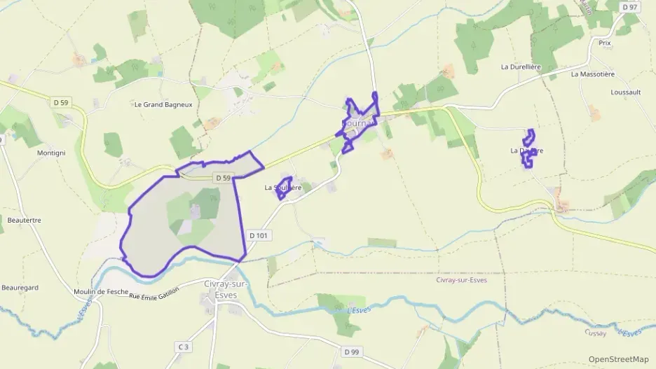 Maison 123 m² quatre pièces à vendre à Bournan Maison 123 m² quatre pièces à vendre à Bournan