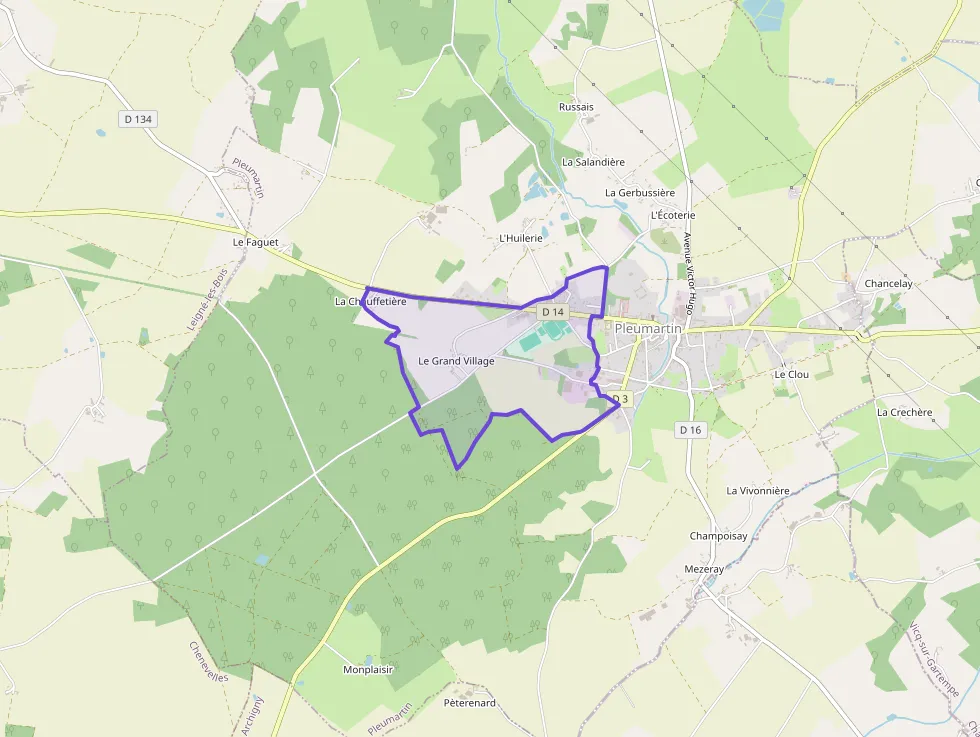 Maison 73 m² 5 pièces à vendre à Pleumartin