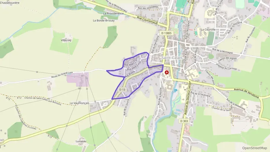 Maison 70 m² cinq pièces à vendre à Saint-Calais