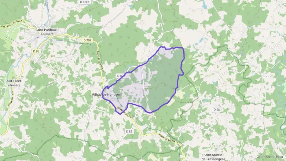 Maison 81 m² trois pièces à vendre à Milhac-de-Nontron