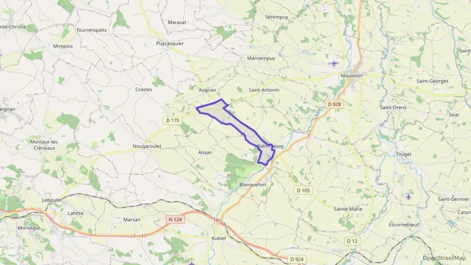 Maison 135 m² cinq pièces à vendre à Saint-Sauvy