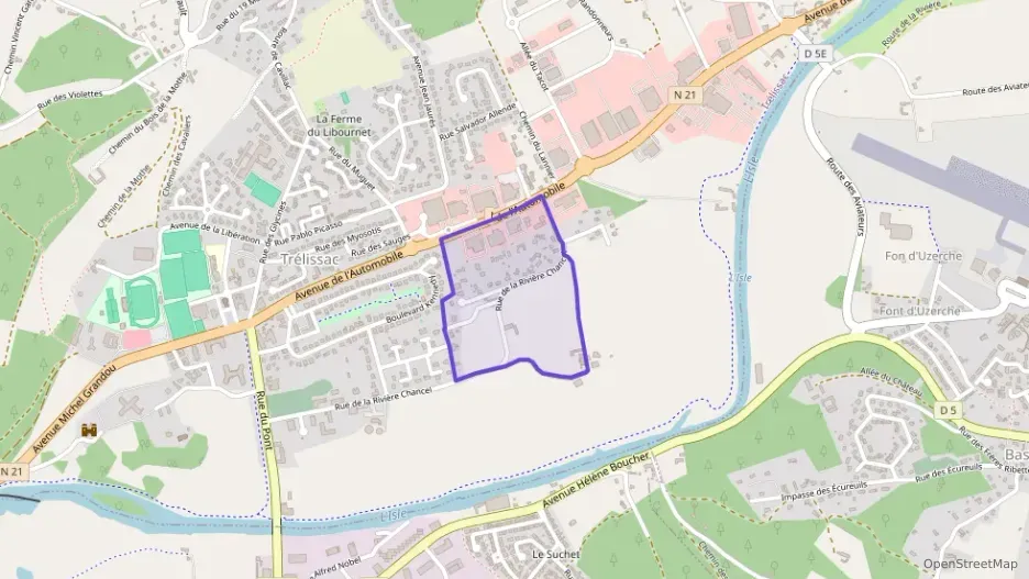 Maison 86 m² quatre pièces à vendre à Trélissac