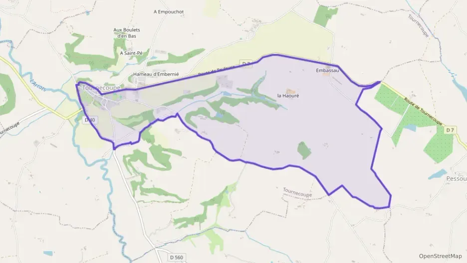 Maison 126 m² quatre pièces à vendre à Tournecoupe