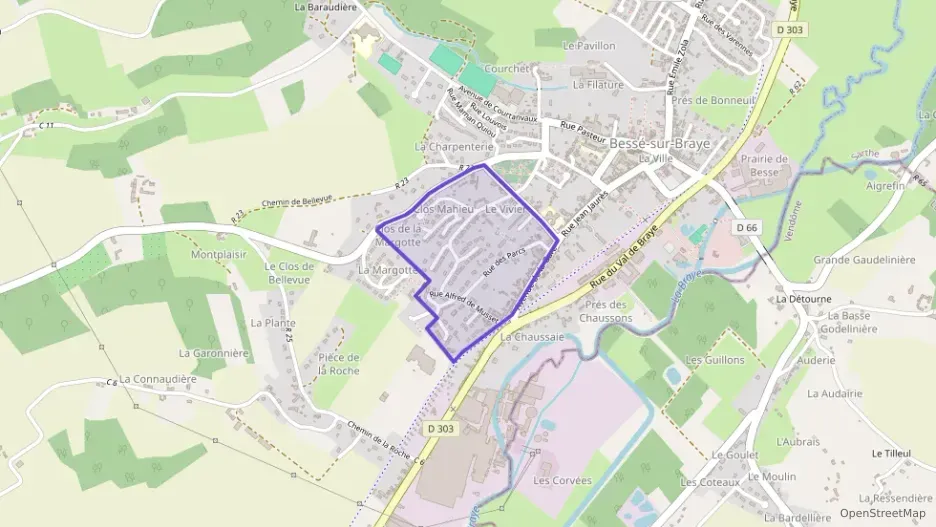 Maison 51 m² deux pieces à vendre à Bessé-sur-Braye Maison 51 m² deux pieces à vendre à Bessé-sur-Braye