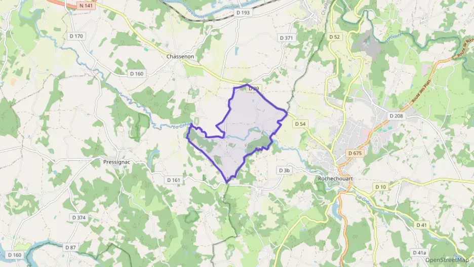 Maison 70 m² trois pièces à vendre à Chassenon