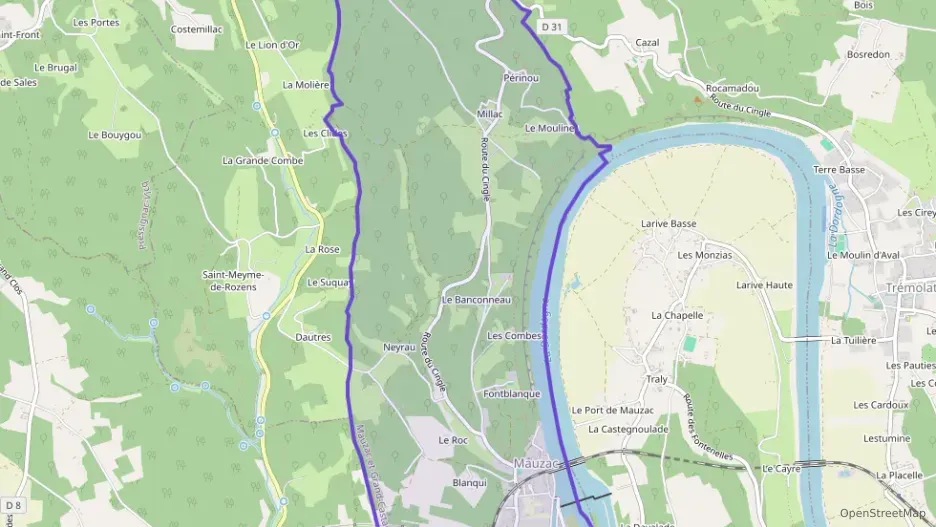 Maison 52 m² trois pièces à vendre à Mauzac-et-Grand-Castang