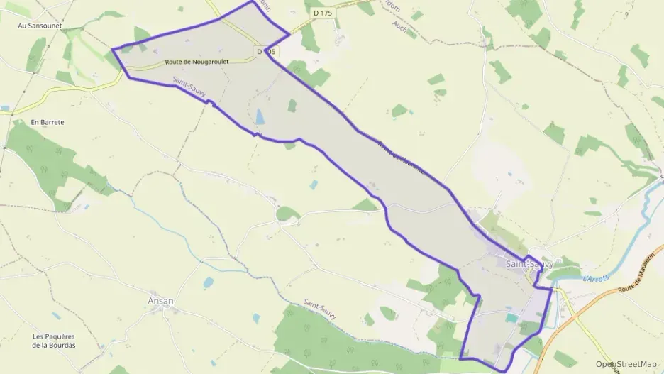 Maison 120 m² cinq pièces à vendre à Saint-Sauvy