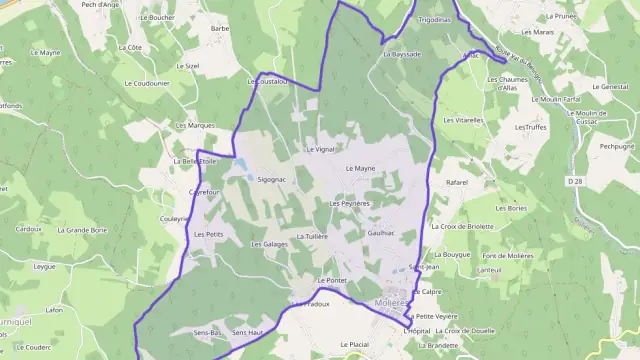 Maison 180 m² quatre pièces à vendre à Molières