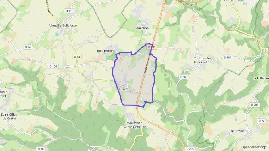 Maison 95 m² cinq pièces à vendre à Louvetot