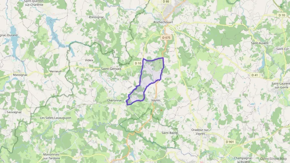 Maison 100 m² trois pièces à vendre à Vayres Maison 100 m² trois pièces à vendre à Vayres