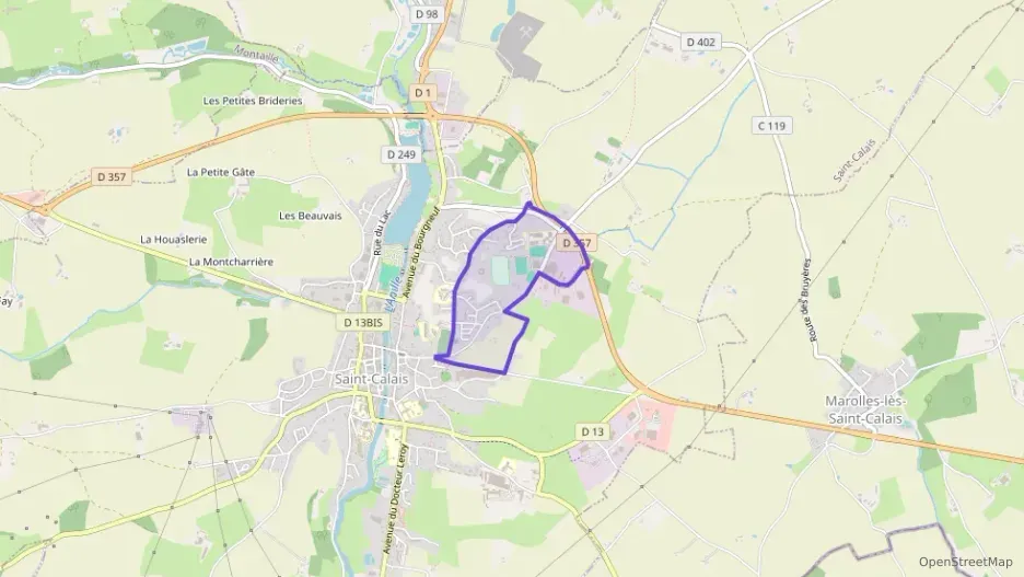 Maison 90 m² cinq pièces à vendre à Saint-Calais Maison 90 m² cinq pièces à vendre à Saint-Calais