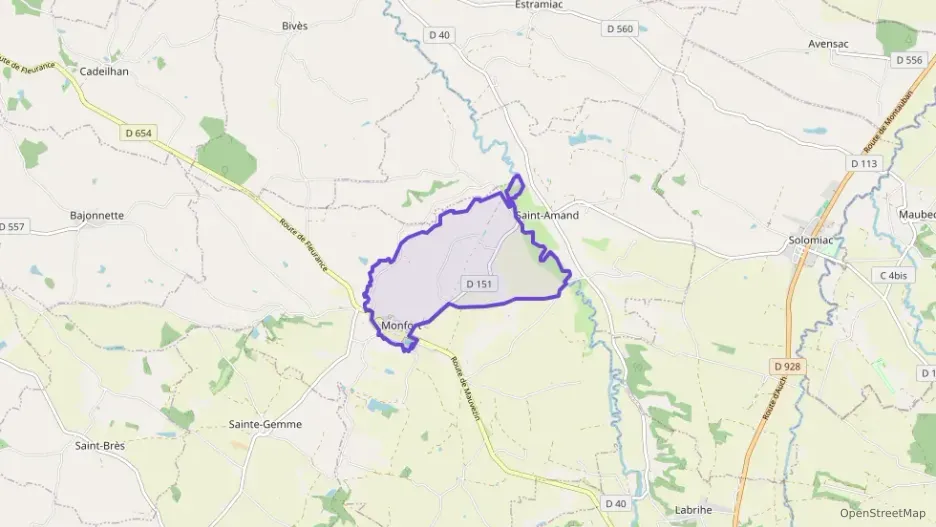 Maison 118 m² cinq pièces à vendre à Monfort Maison 118 m² cinq pièces à vendre à Monfort