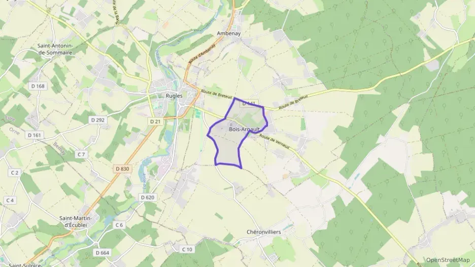 Maison 52 m² trois pièces à vendre à Bois-Arnault Maison 52 m² trois pièces à vendre à Bois-Arnault