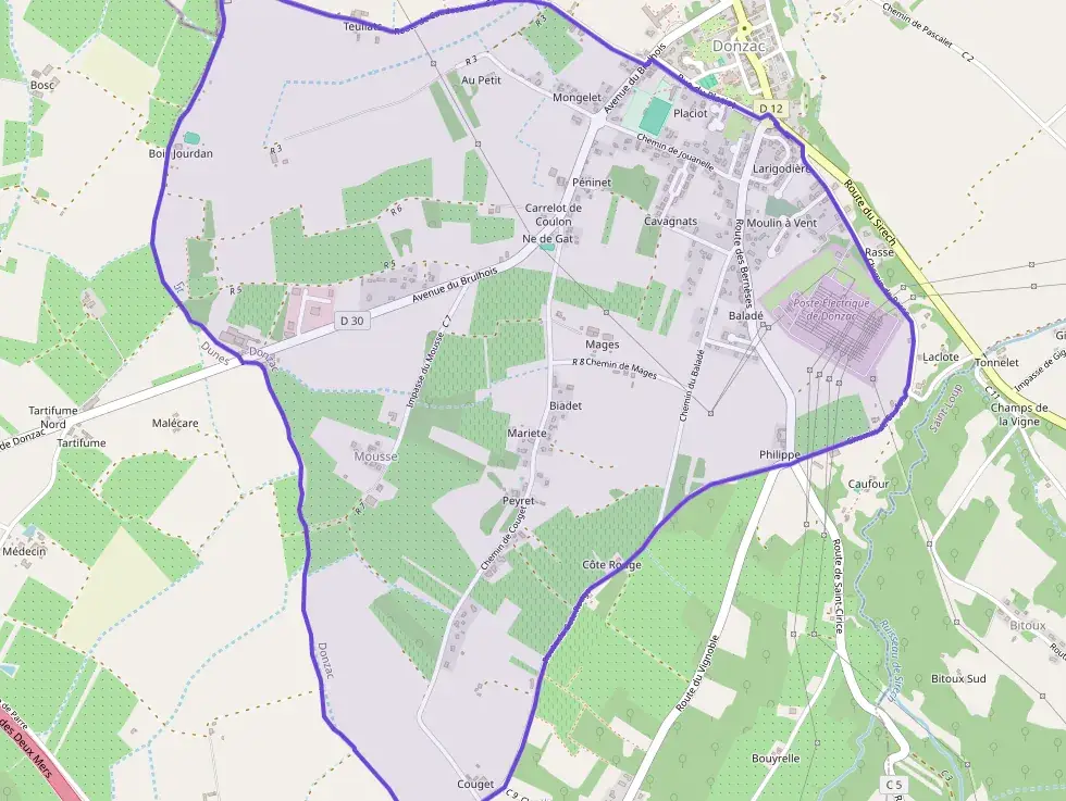 Maison 89 m² quatre pièces à vendre à Donzac