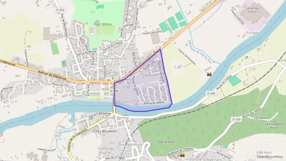 Maison 96 m² quatre pièces à vendre à Saint-Sylvestre-sur-Lot