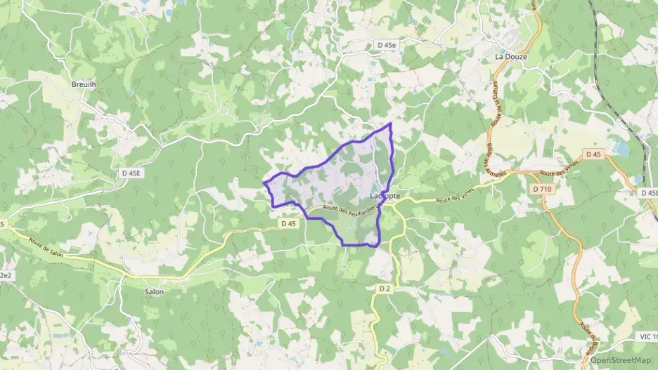 Maison 128 m² quatre pièces à vendre à Lacropte