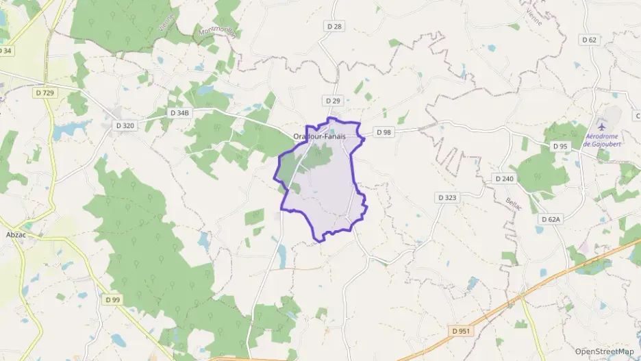 Maison 60 m² trois pièces à vendre à Oradour-Fanais