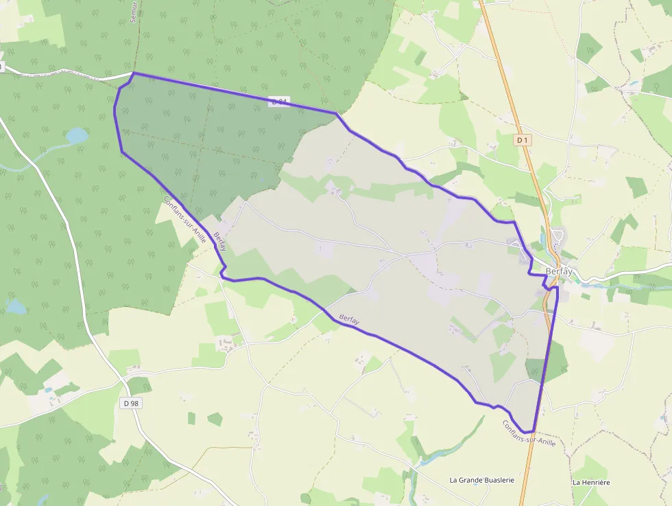 Maison 88 m² quatre pièces à vendre à Berfay