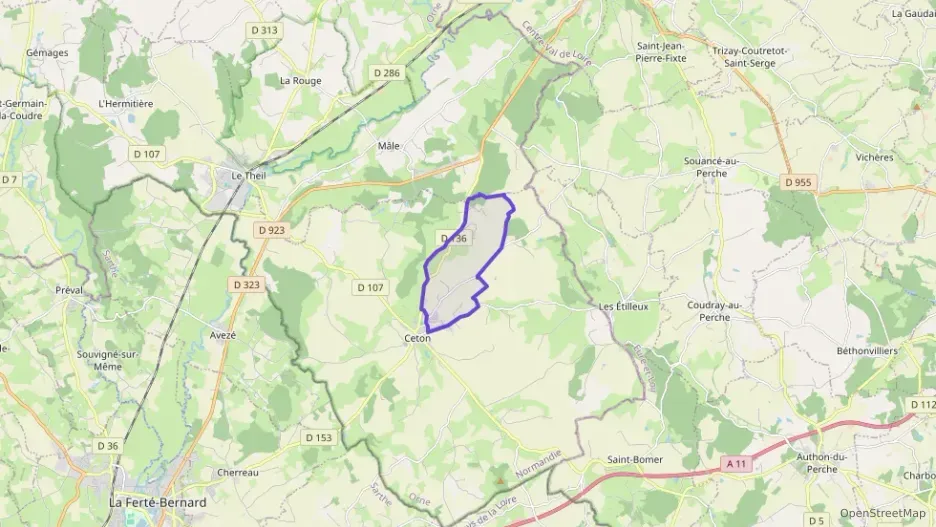 Maison 108 m² quatre pièces à vendre à Ceton