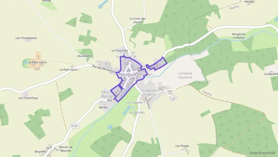 Maison 88 m² quatre pièces à vendre à Neuilly-le-Brignon Maison 88 m² quatre pièces à vendre à Neuilly-le-Brignon