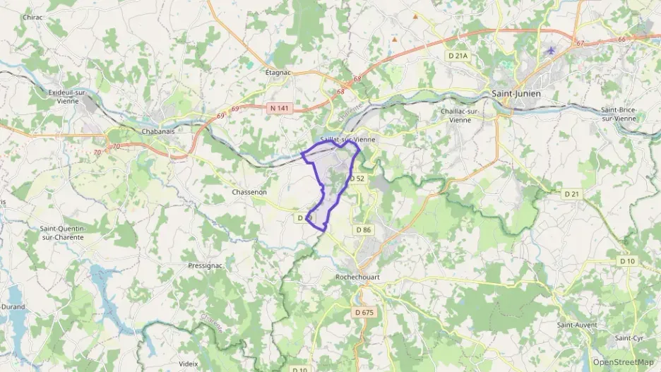 Maison 70 m² trois pièces à vendre à Chassenon