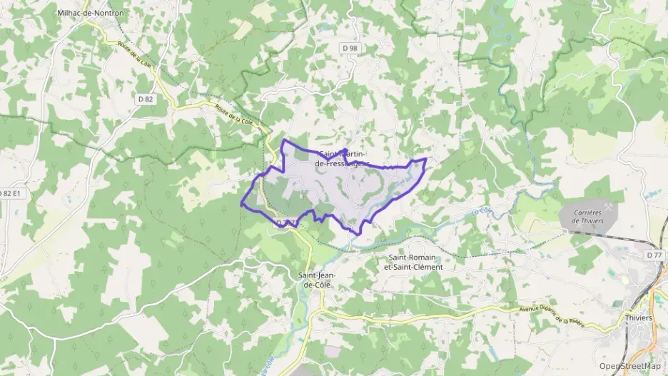 Maison 94 m² cinq pièces à vendre à Saint-Martin-de-Fressengeas Maison 94 m² cinq pièces à vendre à Saint-Martin-de-Fressengeas