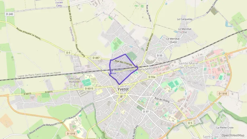 Maison 81 m² quatre pièces à vendre à Yvetot Maison 81 m² quatre pièces à vendre à Yvetot