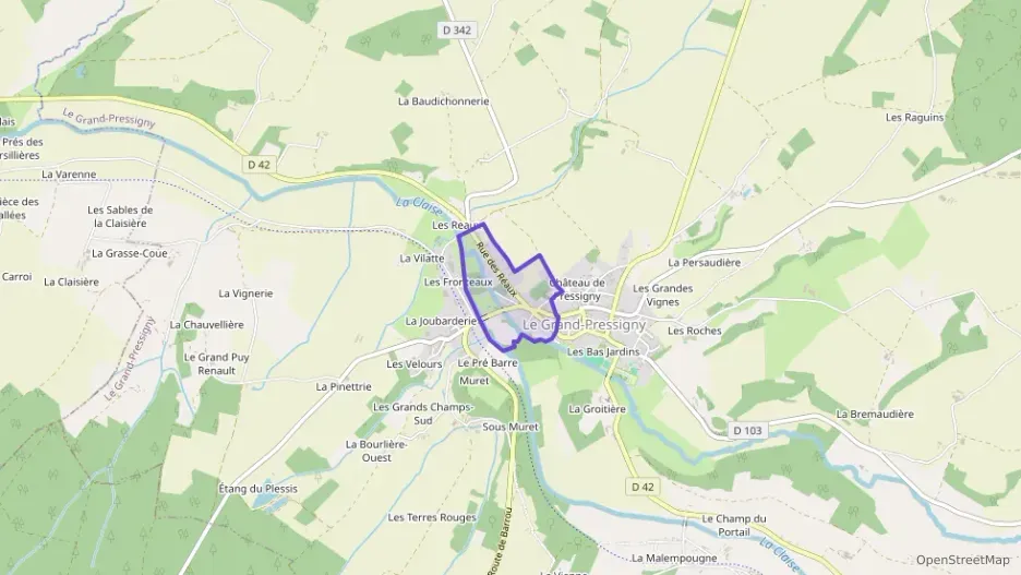 Maison 52 m² trois pièces à vendre à Le Grand-Pressigny