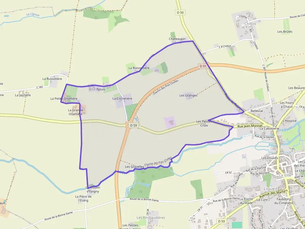 Maison 90 m² deux pieces à vendre à Ligueil