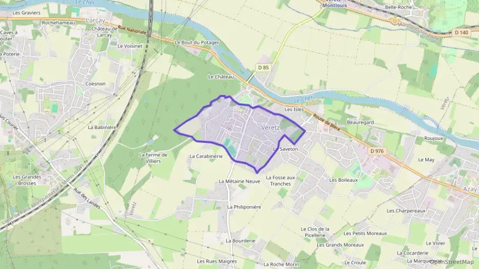 Maison 86 m² quatre pièces à vendre à Véretz