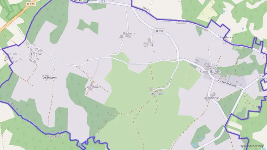 Maison 82 m² quatre pièces à vendre à Saint-Bazile Maison 82 m² quatre pièces à vendre à Saint-Bazile