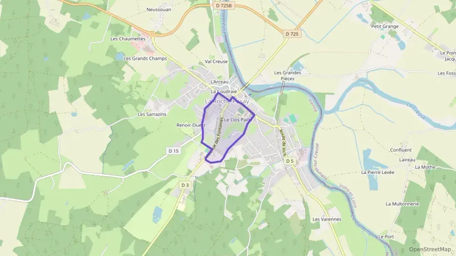 Maison 60 m² quatre pièces à vendre à La Roche-Posay
