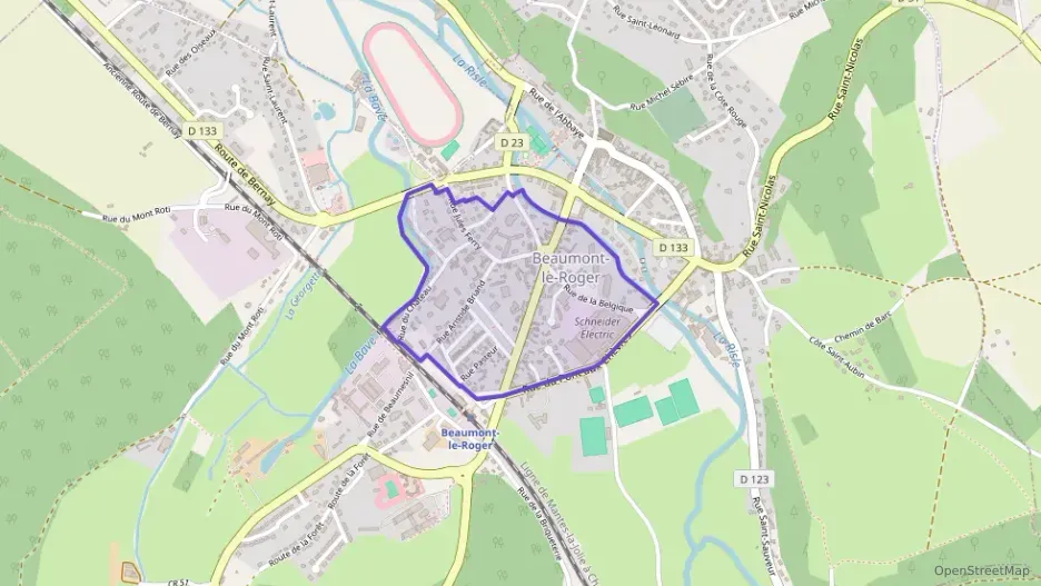 Maison 110 m² trois pièces à vendre à Beaumont-le-Roger