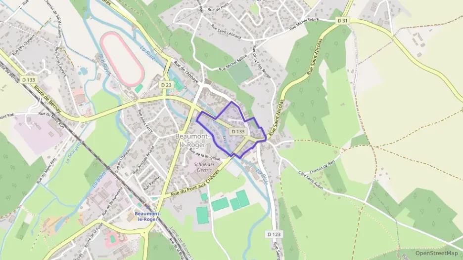 Maison 111 m² cinq pièces à vendre à Beaumont-le-Roger