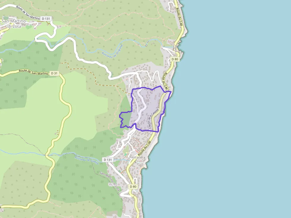 Maison 120 m² deux pieces à vendre à San-Martino-di-Lota Maison 120 m² deux pieces à vendre à San-Martino-di-Lota