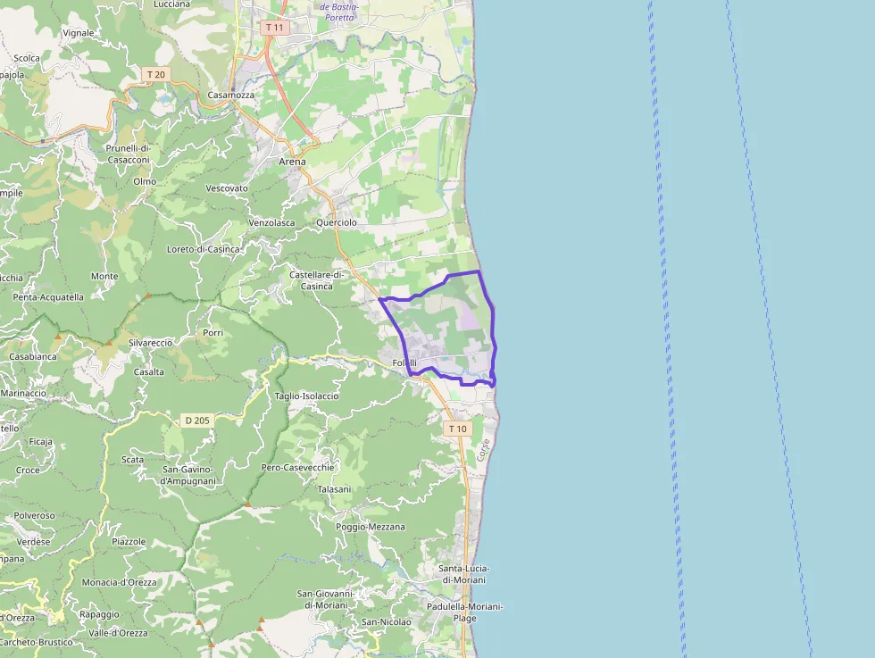 Maison 65 m² trois pièces à vendre à Penta-di-Casinca