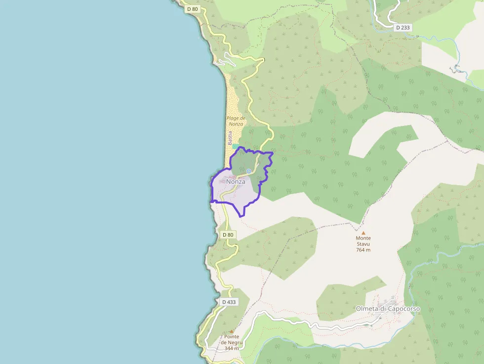 Maison 45 m² trois pièces à vendre à Nonza