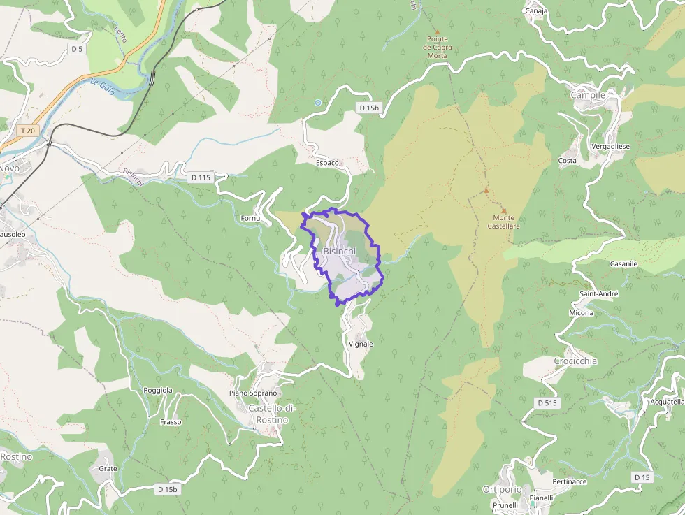 Maison 62 m² trois pièces à vendre à Bisinchi