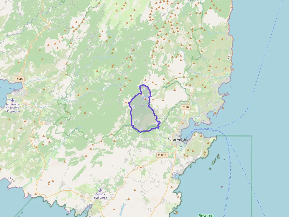 Maison 65 m² trois pièces à vendre à Porto-Vecchio Maison 65 m² trois pièces à vendre à Porto-Vecchio