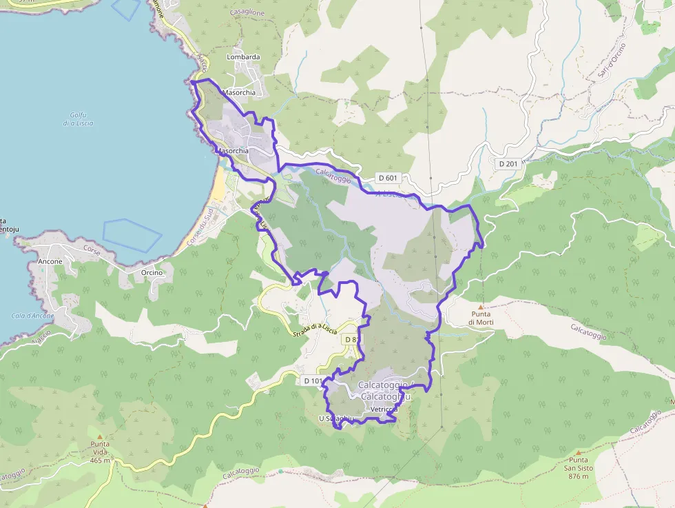 Maison 84 m² quatre pièces à vendre à Calcatoggio Maison 84 m² quatre pièces à vendre à Calcatoggio