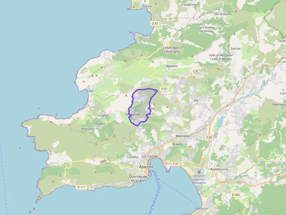 Maison 75 m² trois pièces à vendre à Alata Maison 75 m² trois pièces à vendre à Alata