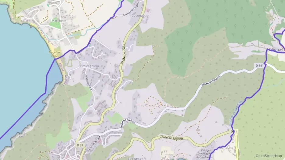 Maison 30 m² trois pièces à vendre à Cargèse Maison 30 m² trois pièces à vendre à Cargèse