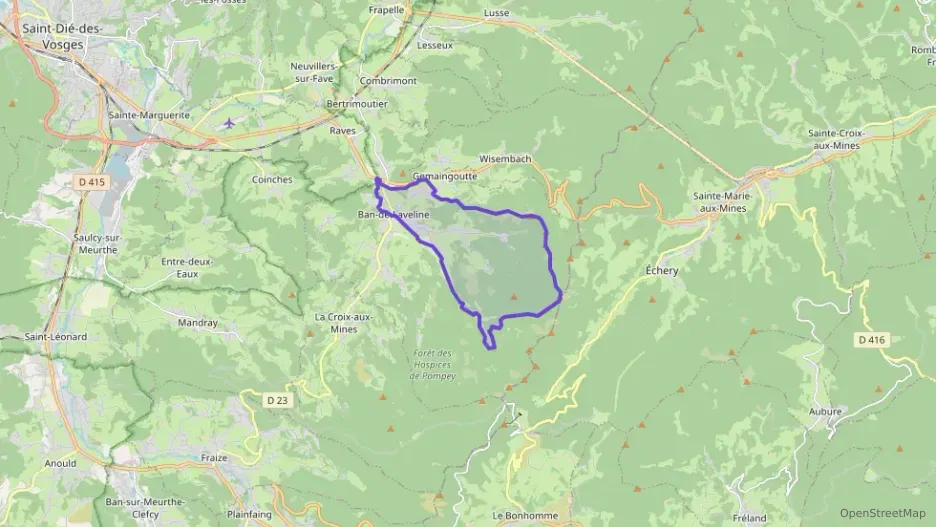 Maison 88 m² cinq pièces à vendre à Ban-de-Laveline