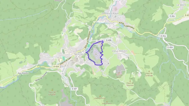 Maison 86 m² quatre pièces à vendre à Senones