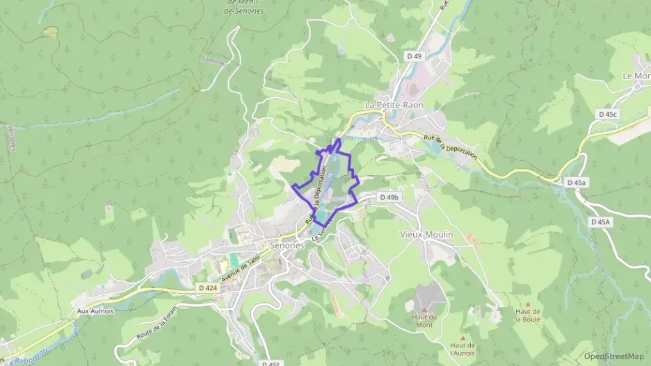 Maison 63 m² quatre pièces à vendre à Senones Maison 63 m² quatre pièces à vendre à Senones