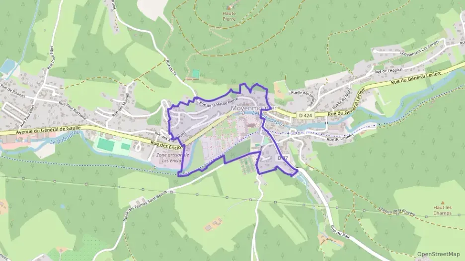 Maison 98 m² six pièces à vendre à Moyenmoutier