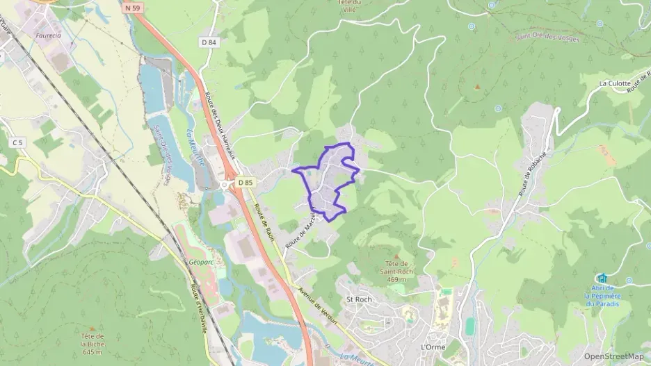Maison 99 m² quatre pièces à vendre à Saint-Dié-des-Vosges
