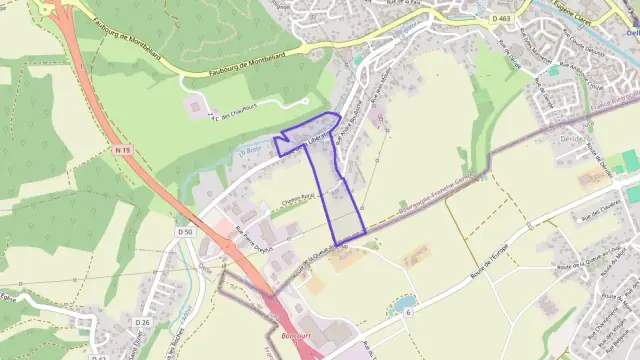 Maison 84 m² quatre pièces à vendre à Delle